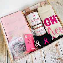 Load image into Gallery viewer, I’m a Survivor Breast Cancer Box