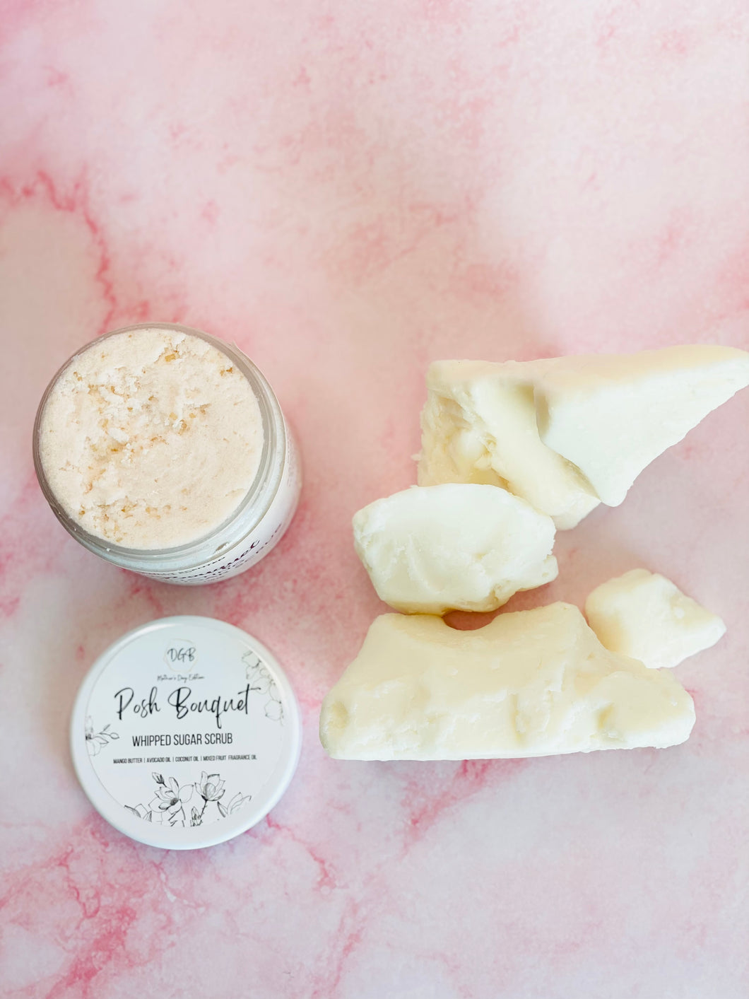 Posh Bouquet Whipped Sugar Scrub